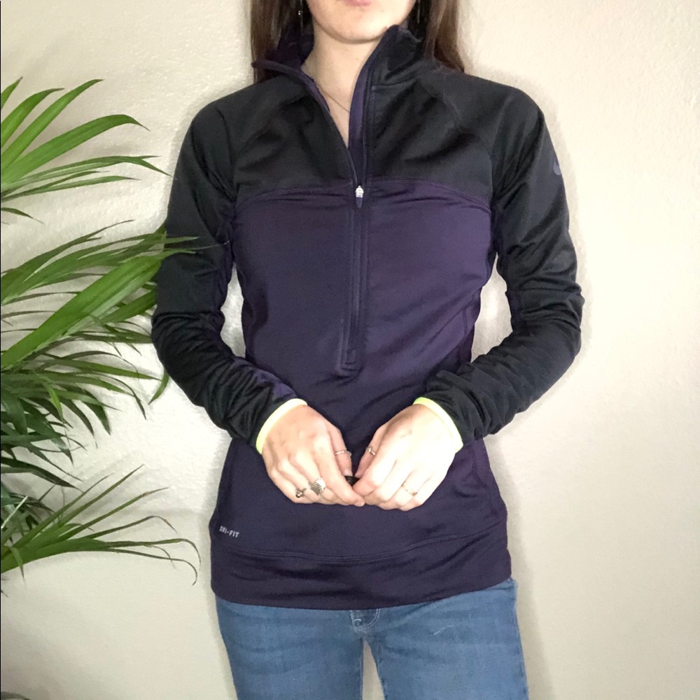 Nike Dri-Fit women's half-zip pullover